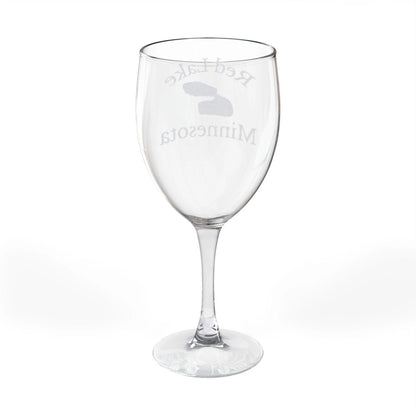 Minnesota  Red  Lake  Engraved  Wine  Glass  other  position  view  from  back  10.5oz.webp