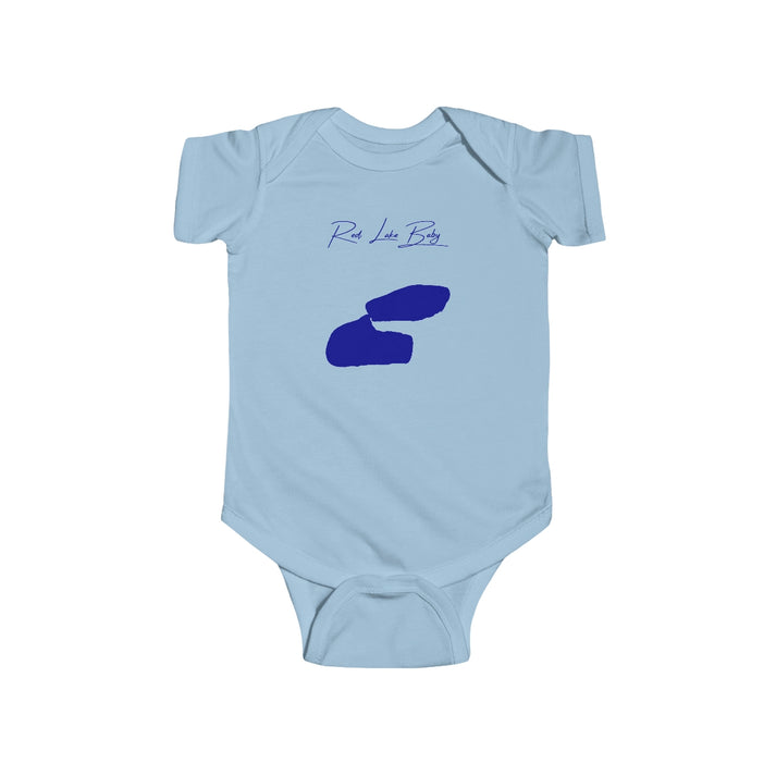 Minnesota  Red  Lake  Onesie  front  position  view  from  front  light  blue.webp