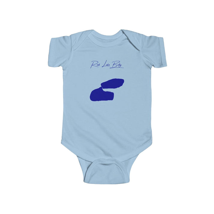 Minnesota  Red  Lake  Onesie  front  position  view  from  front  light  blue.webp