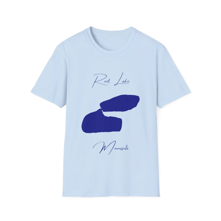 Minnesota  Red  Lake  T-shirt  front  position  view  from  front  light  blue.webp