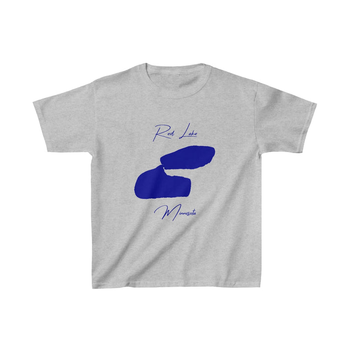 Minnesota  Red  Lake  Youth  T-shirt  front  position  view  from  front  sport  grey.webp