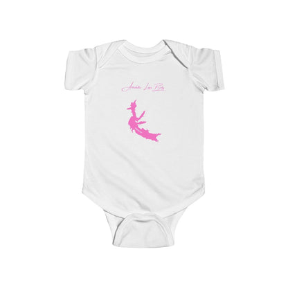 Mississippi  Arkabutla  Lake  Onesie  front  position  view  from  front  white.webp