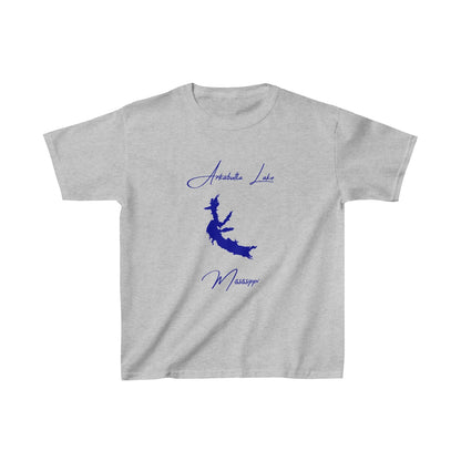 Mississippi  Arkabutla  Lake  Youth  T-shirt  front  position  view  from  front  sport  grey.webp