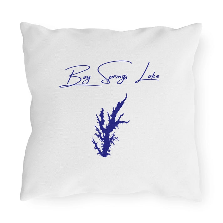 Mississippi  Bay  Springs  Lake  Outdoor  Pillow  back  position  view  from  back  16  x  16.webp