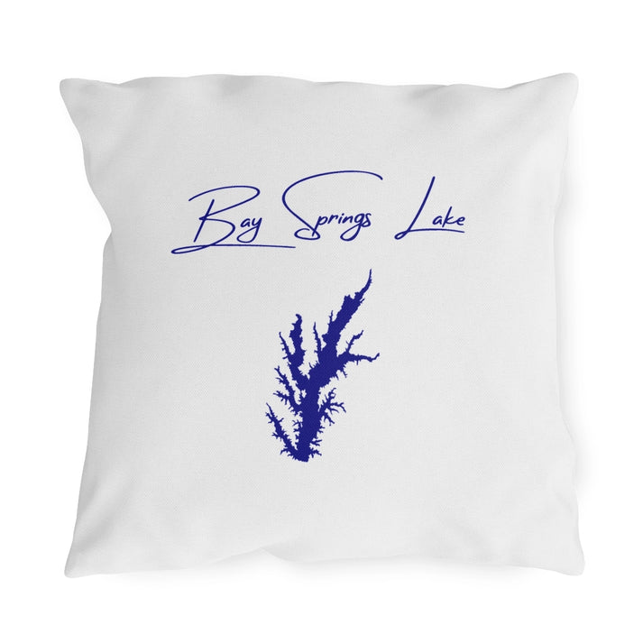 Mississippi  Bay  Springs  Lake  Outdoor  Pillow  front  position  view  from  front  18  x  18.webp