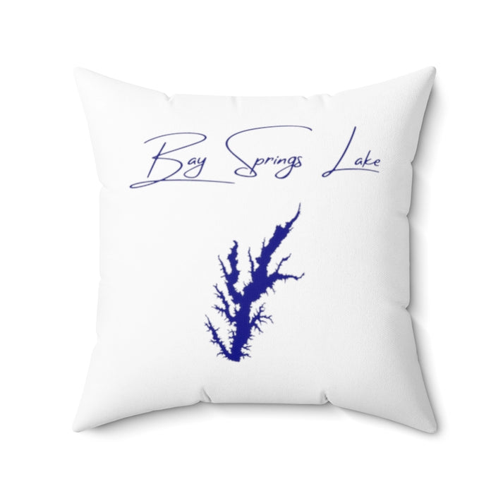 Mississippi  Bay  Springs  Lake  Pillow  front  position  view  from  back  20  x  20.webp