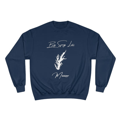 Mississippi  Bay  Springs  Lake  Sweatshirt  front  position  view  from  front  navy.webp