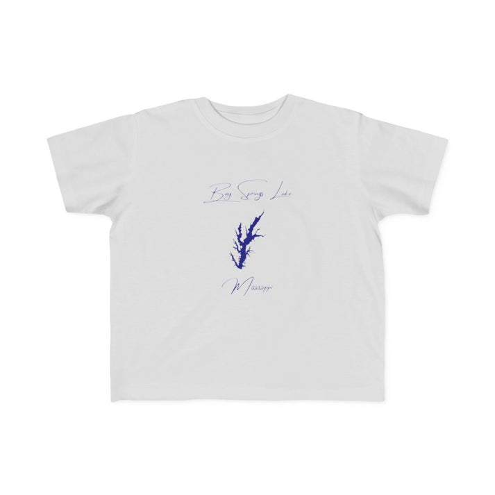 Mississippi  Bay  Springs  Lake  Toddler  T-shirt  front  position  view  from  front  silver.webp