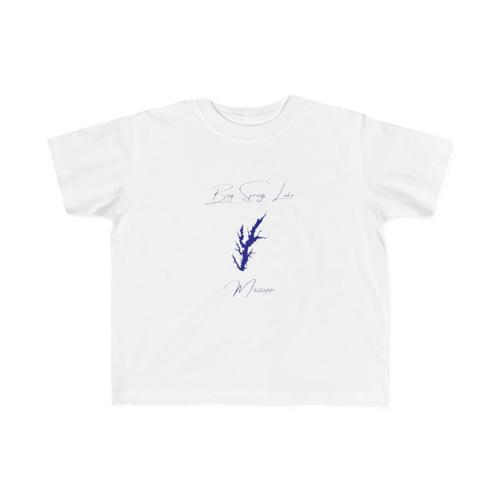 Mississippi  Bay  Springs  Lake  Toddler  T-shirt  front  position  view  from  front  white.webp