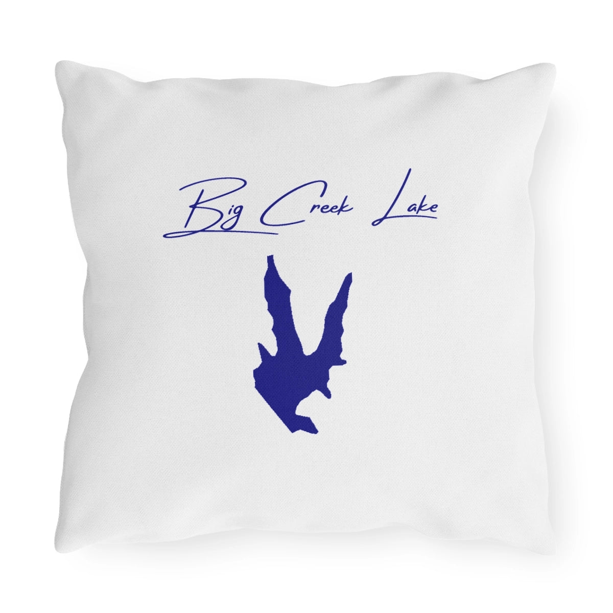 Mississippi  Big  Creek  Lake  Outdoor  Pillow  back  position  view  from  back  16  x  16.webp