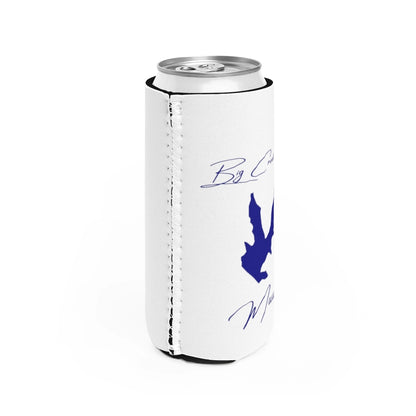 Mississippi  Big  Creek  Lake  Slim  Can  Koozie  all  position  view  from  right  white.webp