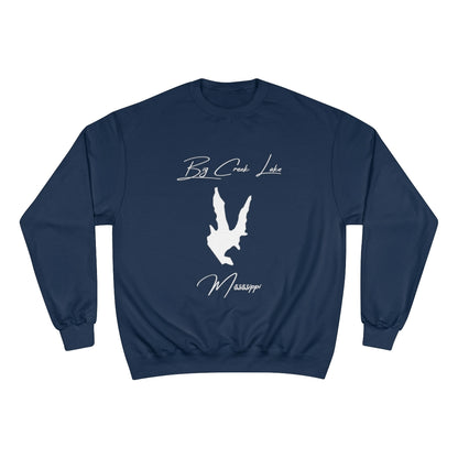Mississippi  Big  Creek  Lake  Sweatshirt  front  position  view  from  front  navy.webp
