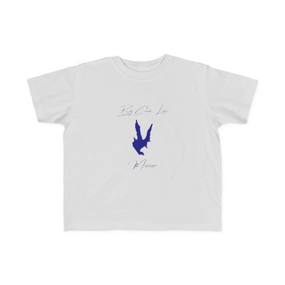 Mississippi  Big  Creek  Lake  Toddler  T-shirt  front  position  view  from  front  silver.webp