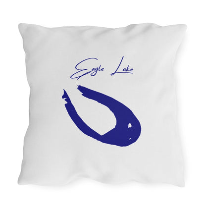 Mississippi  Eagle  Lake  Outdoor  Pillow  back  position  view  from  back  20  x  20.webp