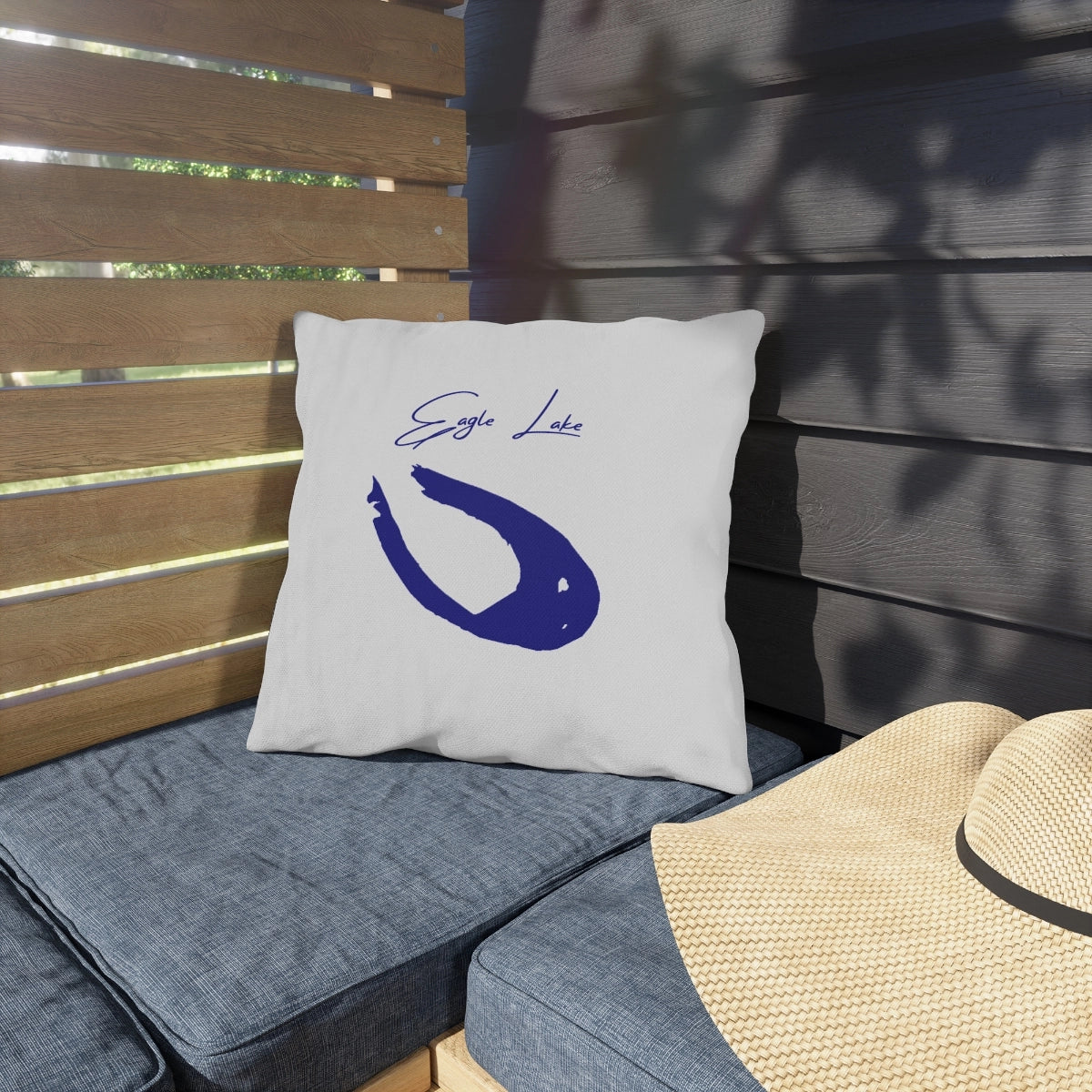 Mississippi  Eagle  Lake  Outdoor  Pillow  front  position  view  from  context-1  16  x  16.webp