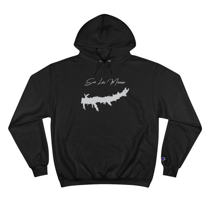 Mississippi  Enid  Lake  Hoodie  front  position  view  from  front  black.webp