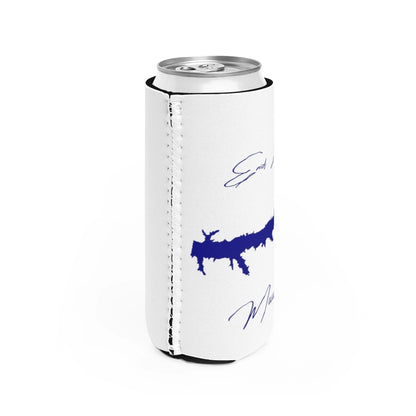 Mississippi  Enid  Lake  Slim  Can  Koozie  all  position  view  from  right  white.webp