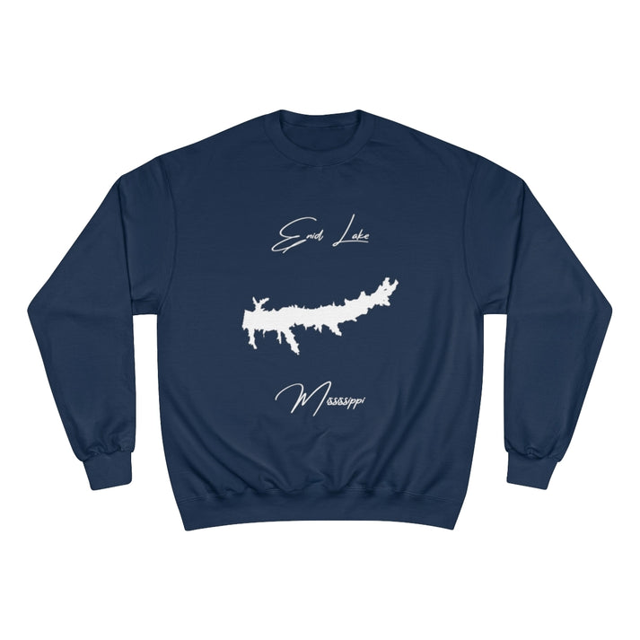 Mississippi  Enid  Lake  Sweatshirt  front  position  view  from  front  navy.webp
