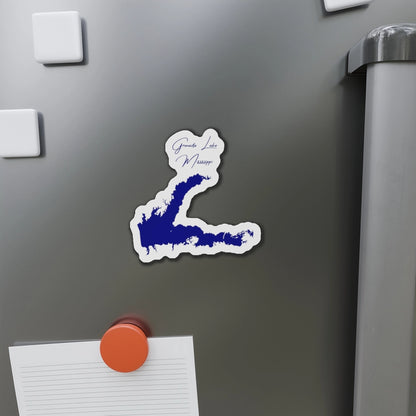 Mississippi  Grenada  Lake  Die  Cut  Magnet  front  position  view  from  context-1  4  x  4.webp