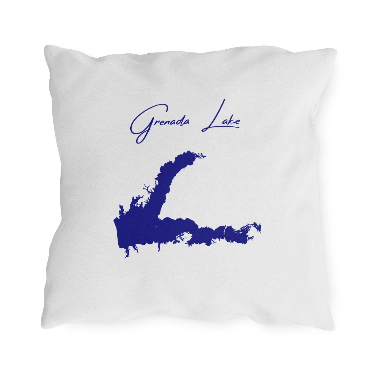 Mississippi  Grenada  Lake  Outdoor  Pillow  back  position  view  from  back  18  x  18.webp