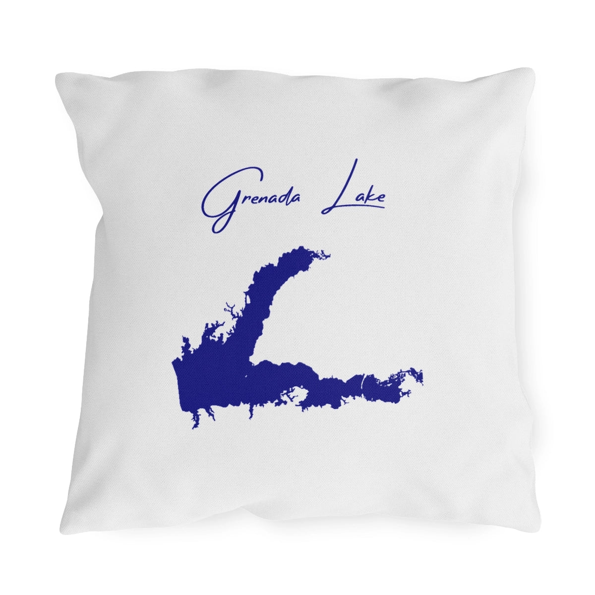 Mississippi  Grenada  Lake  Outdoor  Pillow  front  position  view  from  front  18  x  18.webp