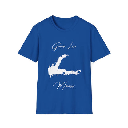 Mississippi  Grenada  Lake  T-shirt  front  position  view  from  front  royal.webp