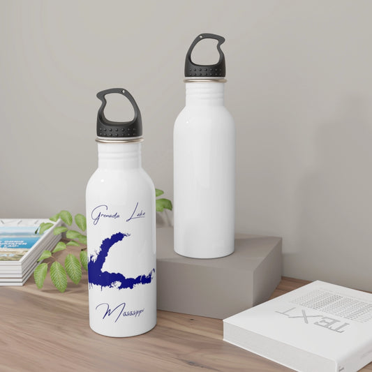 Mississippi  Grenada  Lake  Water  bottle  other  position  view  from  context-2  white.webp