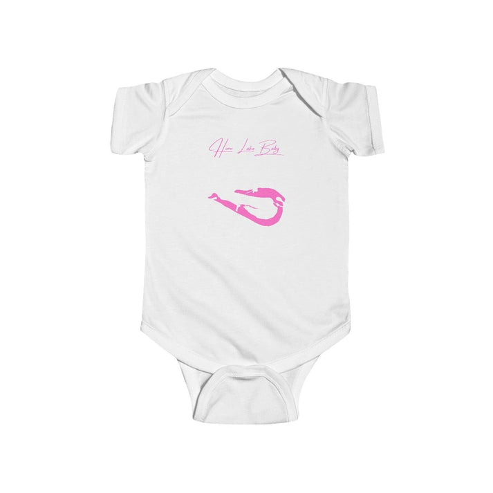 Mississippi  Horn  Lake  Onesie  front  position  view  from  front  white.webp