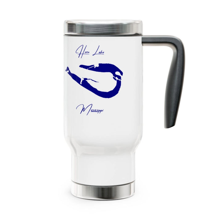 Mississippi  Horn  Lake  Travel  Mug  other  position  view  from  right  14oz.webp