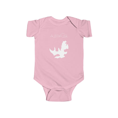 Mississippi  Lake  Bill  Waller  Onesie  front  position  view  from  front  pink.webp