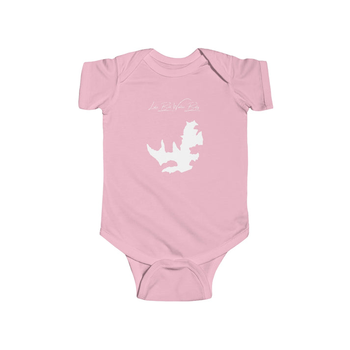 Mississippi  Lake  Bill  Waller  Onesie  front  position  view  from  front  pink.webp