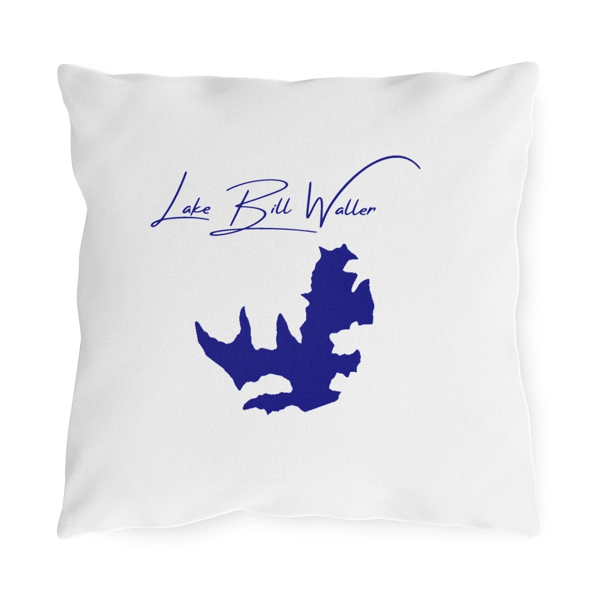 Mississippi  Lake  Bill  Waller  Outdoor  Pillow  front  position  view  from  front  16  x  16.webp