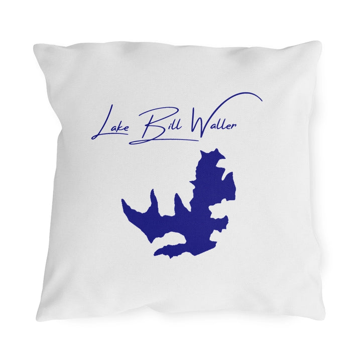 Mississippi  Lake  Bill  Waller  Outdoor  Pillow  front  position  view  from  front  18  x  18.webp