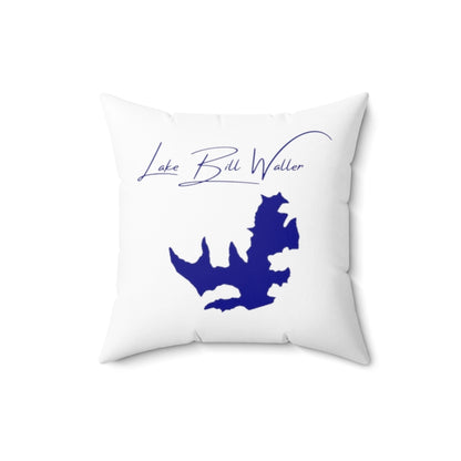 Mississippi  Lake  Bill  Waller  Pillow  front  position  view  from  front  16  x  16.webp
