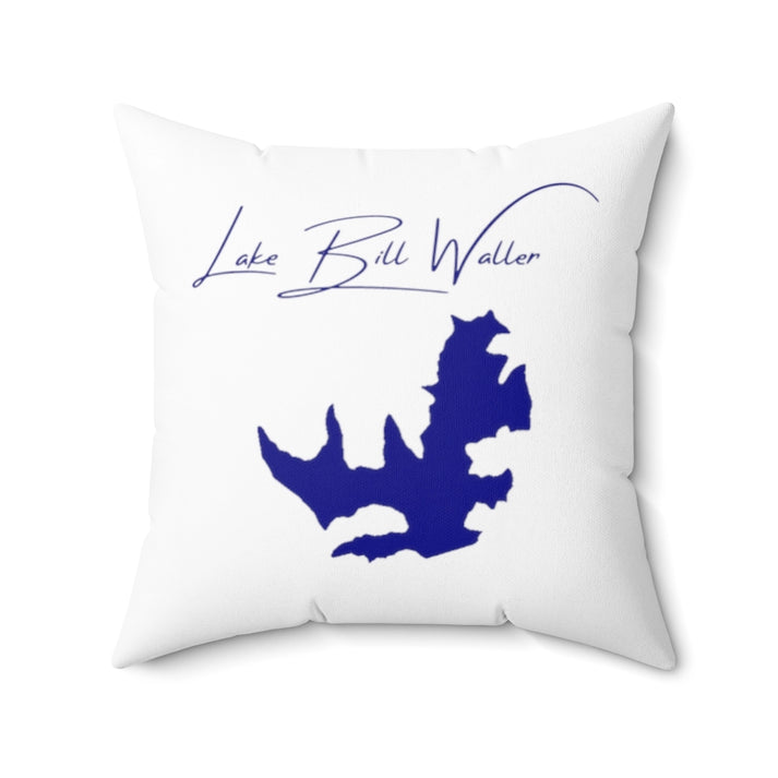 Mississippi  Lake  Bill  Waller  Pillow  front  position  view  from  front  20  x  20.webp