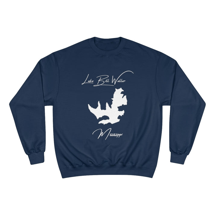 Mississippi  Lake  Bill  Waller  Sweatshirt  front  position  view  from  front  navy.webp