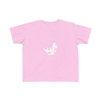 Mississippi  Lake  Bill  Waller  Toddler  T-shirt  front  position  view  from  front  pink.webp