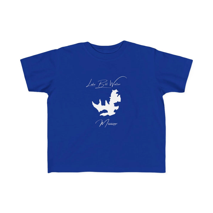 Mississippi  Lake  Bill  Waller  Toddler  T-shirt  front  position  view  from  front  royal.webp