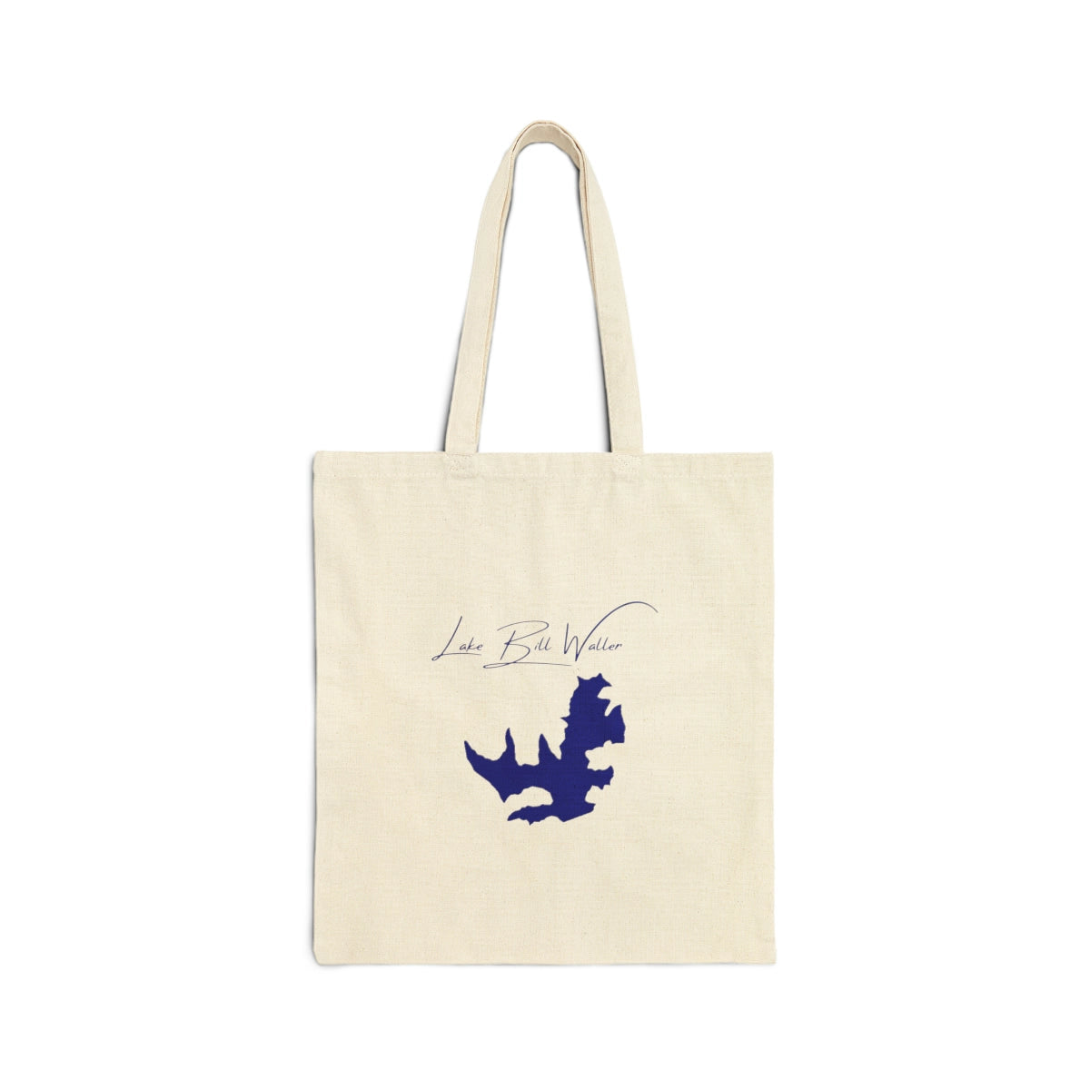 Mississippi  Lake  Bill  Waller  Tote  Bag  front  position  view  from  front  15  x  16.webp