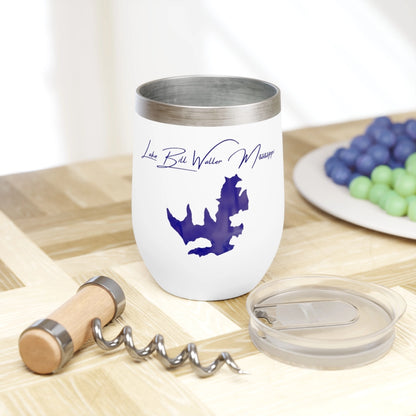 Mississippi  Lake  Bill  Waller  Wine  Tumbler  other  position  view  from  context  white.webp