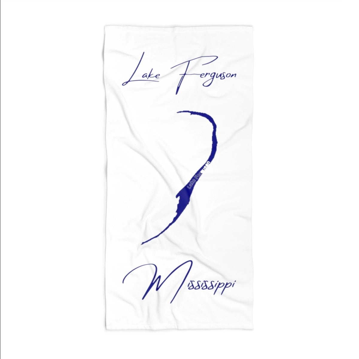 Mississippi  Lake  Ferguson  Beach  Towel  front  position  view  from  front  36  x  72.webp