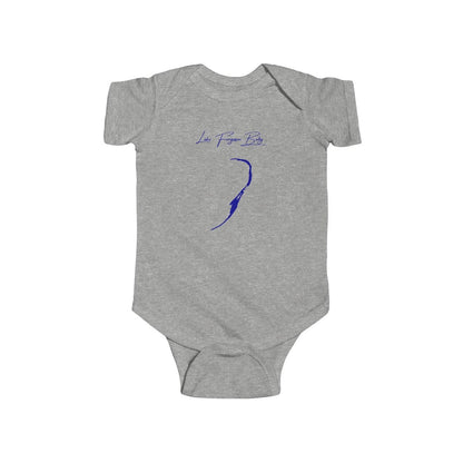 Mississippi  Lake  Ferguson  Onesie  front  position  view  from  front  heather.webp