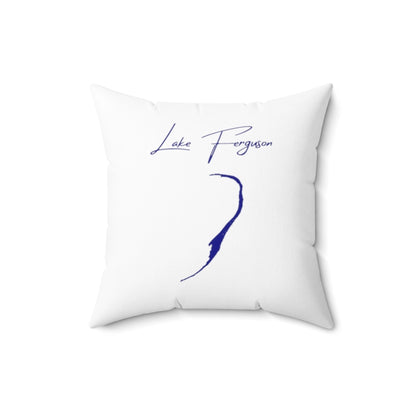 Mississippi  Lake  Ferguson  Pillow  front  position  view  from  back  16  x  16.webp