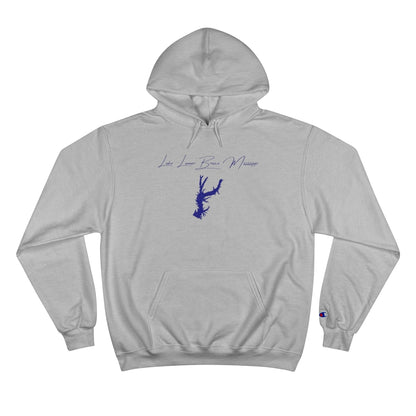 Mississippi  Lake  Lamar  Bruce  Hoodie  front  position  view  from  front  light  steel.webp