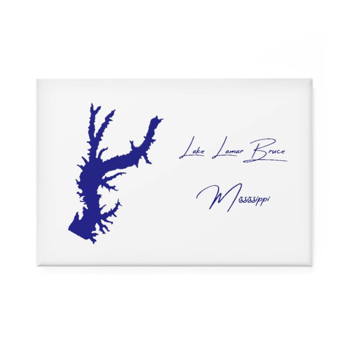 Mississippi  Lake  Lamar  Bruce  Magnet  front  position  view  from  front  2  x  3.webp