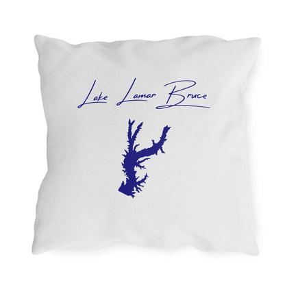 Mississippi  Lake  Lamar  Bruce  Outdoor  Pillow  back  position  view  from  back  18  x  18.webp