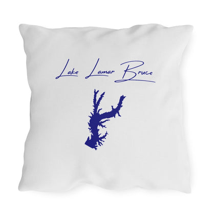 Mississippi  Lake  Lamar  Bruce  Outdoor  Pillow  back  position  view  from  back  20  x  20.webp