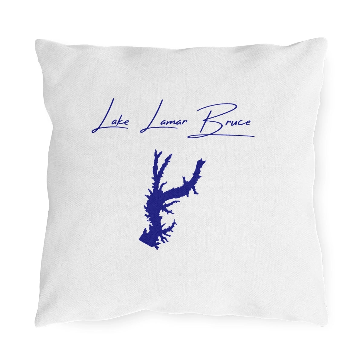 Mississippi  Lake  Lamar  Bruce  Outdoor  Pillow  front  position  view  from  front  16  x  16.webp