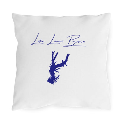 Mississippi  Lake  Lamar  Bruce  Outdoor  Pillow  front  position  view  from  front  16  x  16.webp