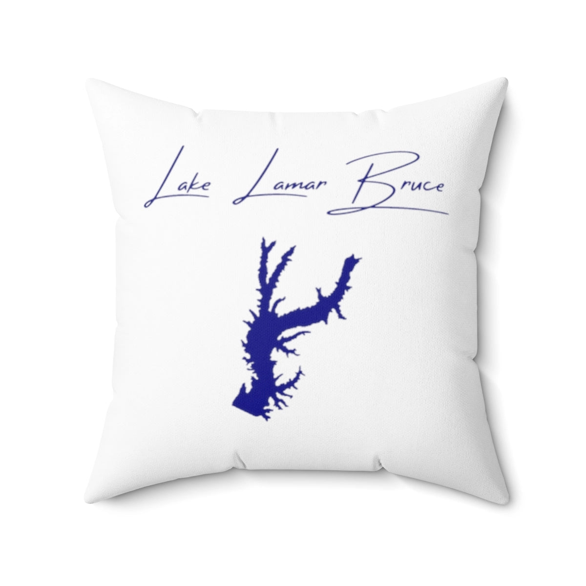 Mississippi  Lake  Lamar  Bruce  Pillow  front  position  view  from  back  20  x  20.webp